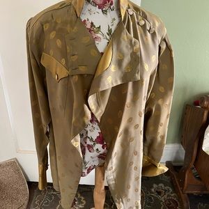 Vintage Gold Jac Dale 2 Pc Set